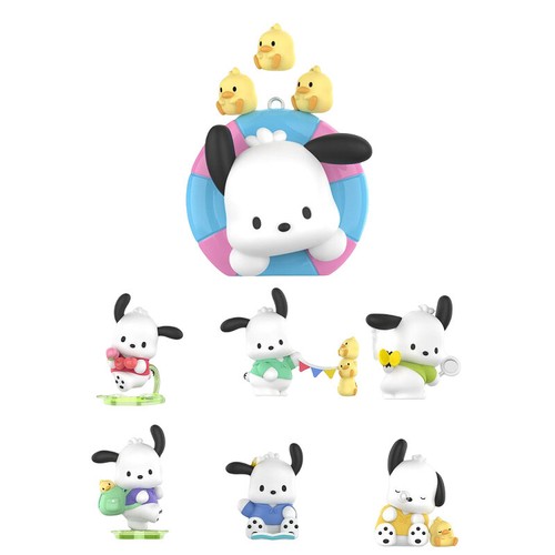 チカトイズ ポチョ&ミカン　CHIKATOYS POCHO&MIKAN MINISO Sanrio Pochacco School is Fun Series Confirmed Blind Box