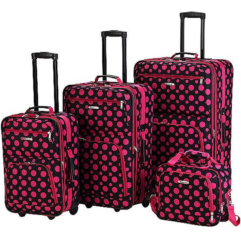Set Carry On Spinner Travel Suitcase 4 Pcs