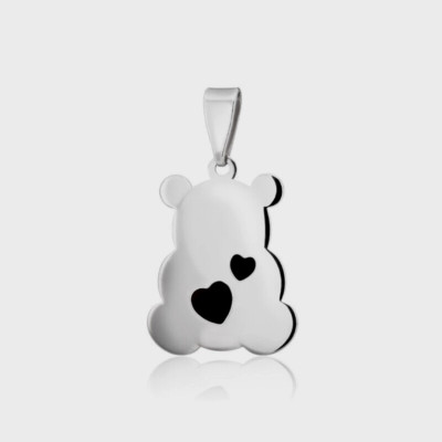 Silberanhänger Kettenanhänger Silber Echtschmuck mit Emaille Damenschmuck