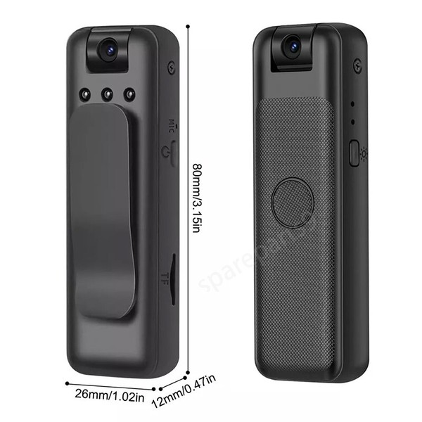 Mini WIFI 1080P Body Camera Video Recorder Clip Cam Night Vision Support 128G - Image 12