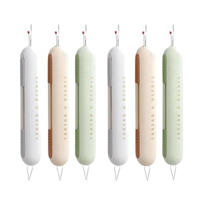 6-Teiliges Nahttrenner-Set, 2-In-1-Nadeleinfädler, Nahttrenner, Einfädler u9490