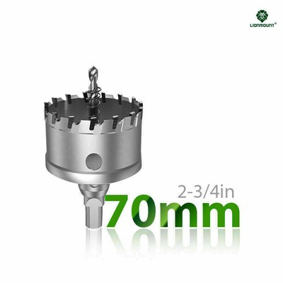 TCT Hole Saw Drill Bit Carbide Tip Cutter Hole Opener For Metal Steel Stainless