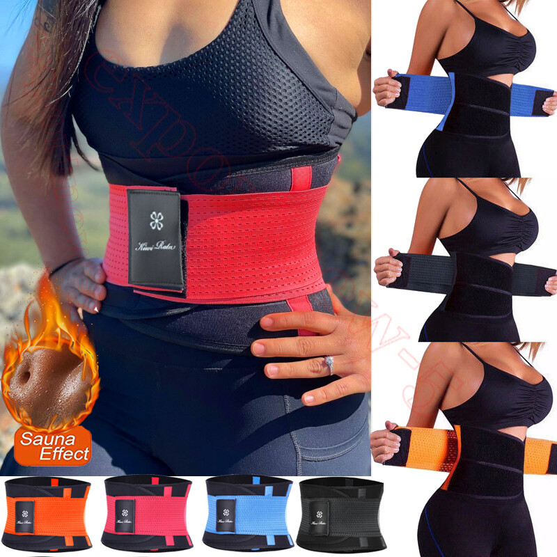 Xtreme Fajas Power Waist Trainer Trimmer Belt Hot Slimming Gym Sport Body Shaper