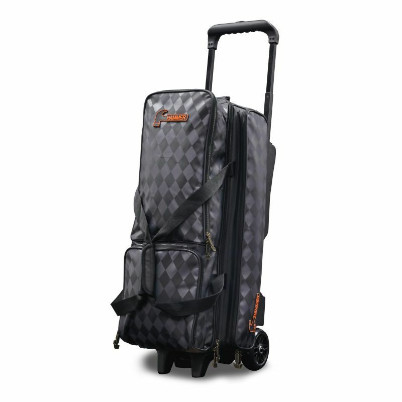 Hammer Premium Deluxe 3 Ball Roller Diamond Bowling Bag