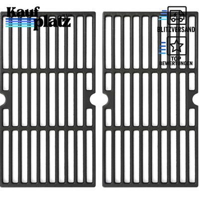 Gusseisen Grillrost 43x39cm für ProfiCook PC-GG Gasgrills 2 Stück