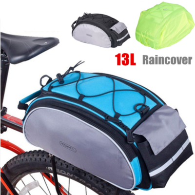 Roswheel 13L MTB Road Bike Bicycle Cycling Rear Seat Rack Trunk Bag Pack  Pannier