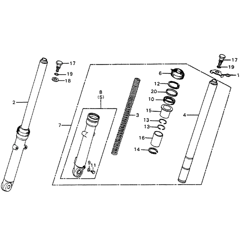 Fork Boot Dust Seal Oil Seal For Honda SL70 ST90 XR75 XR80 XL70 XL75 XL80 CB125