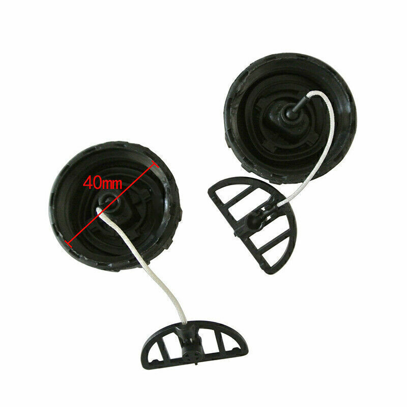 2PCS Fuel Tank Gas Oil Filler Cap For Stihl 017 018 MS170 MS180 Chainsaw Parts