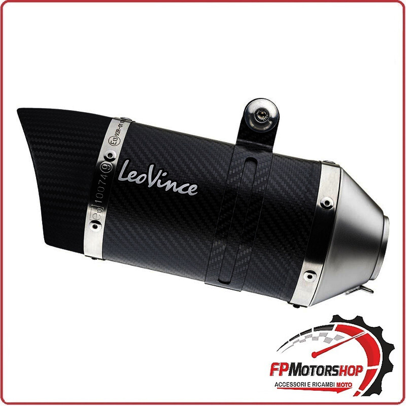 TERMINALE DI SCARICO COMPLETO CARBON PER APRILIA RS/TUONO 660 21> LEOVINCE