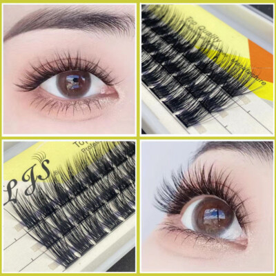  False Long Eyelash Cluster Eye Lashes Extension Natural 36pcs/Kit