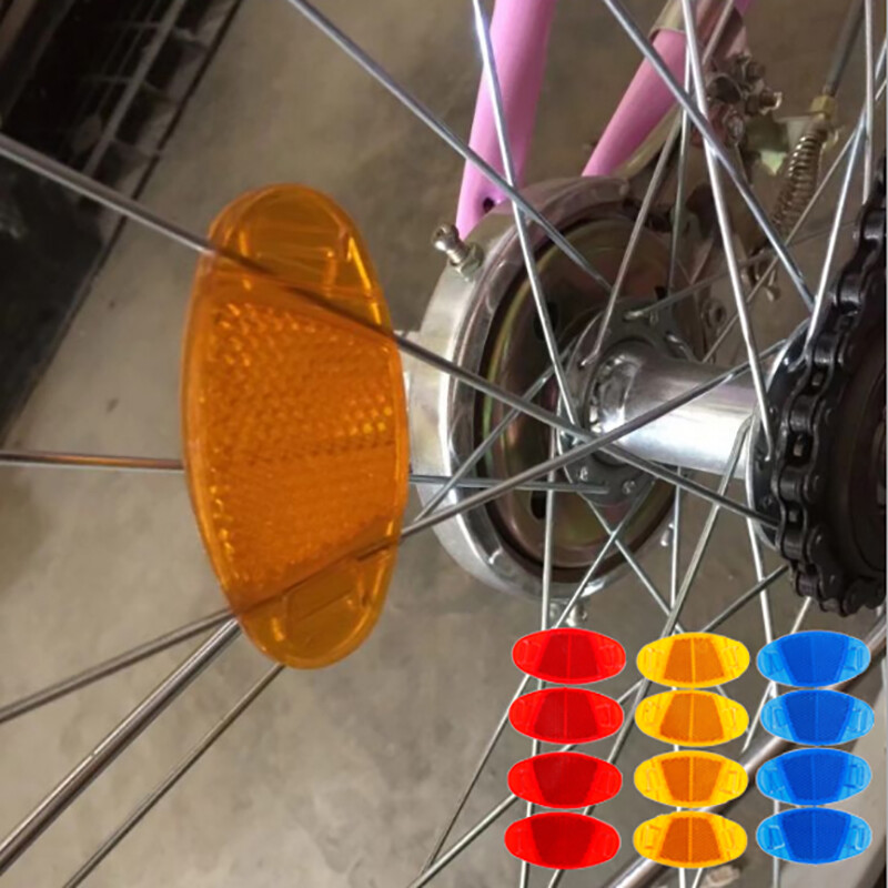 Spoke Reflector Light Bicycle Wheel Safety Reflective Rim 3 Co;im