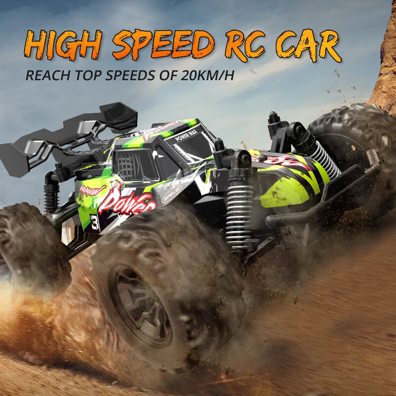, 2.4ghz High Speed Remote Control Car, 1:20 Toy Cars Buggy For Kid
