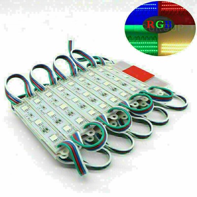 Super bright IP65 Waterproof 5050 SMD White/Red LED Module Light Lamp DC 12V Kit