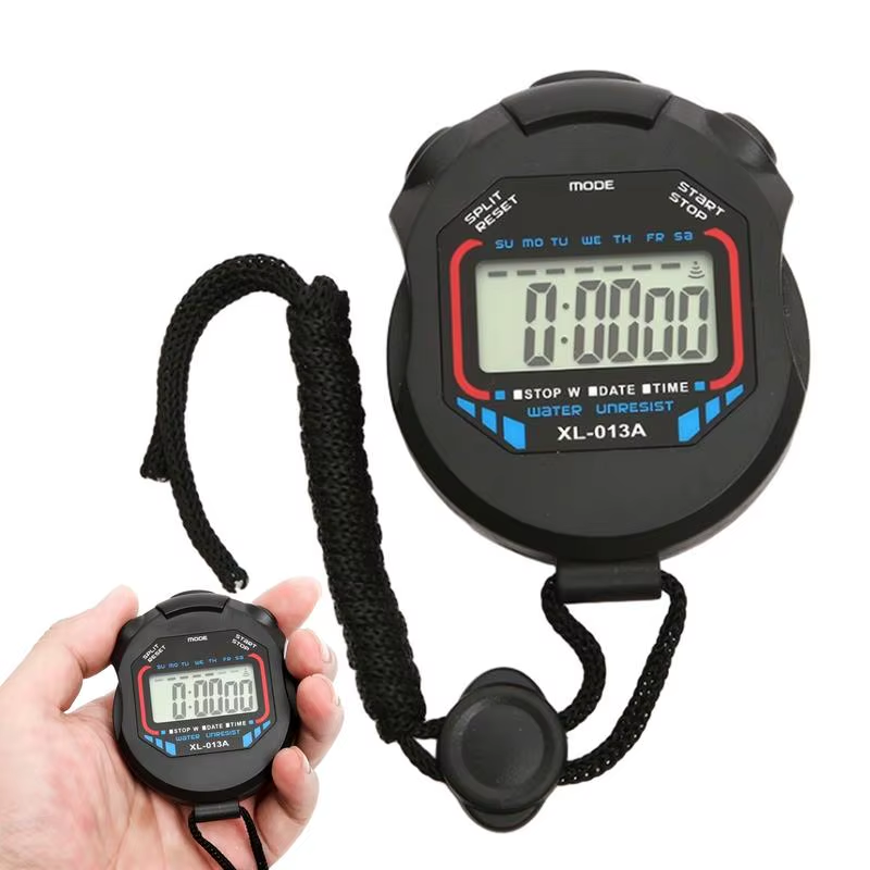 1PC Stopwatch Counter Handheld Sport Stopwatch Countdown Stop Watch Digitale Dis