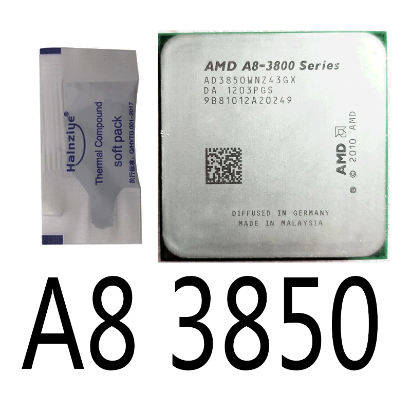 Amd Phenom A8 3800 A8 30 A8 3850 A8 3870 A8 3870k A8 5500 Cpu Processor Computers Tablets Networking Enterprisesupport Computer Components Parts