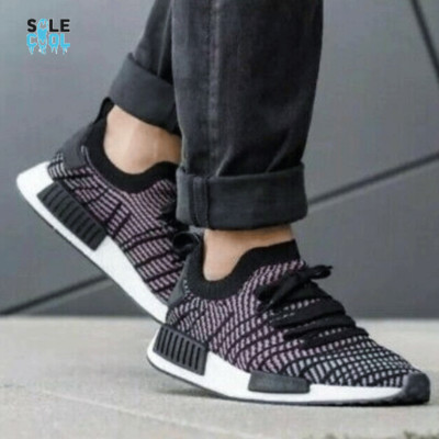 adidas NMD R1 STLT PrimeKnit Core Black Multicolor CQ2386