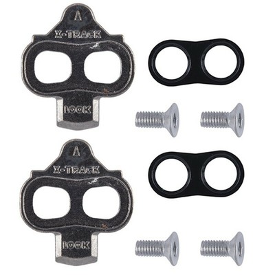 Look X-Track Cleat Black Tacchette per Pedali Bici MTB