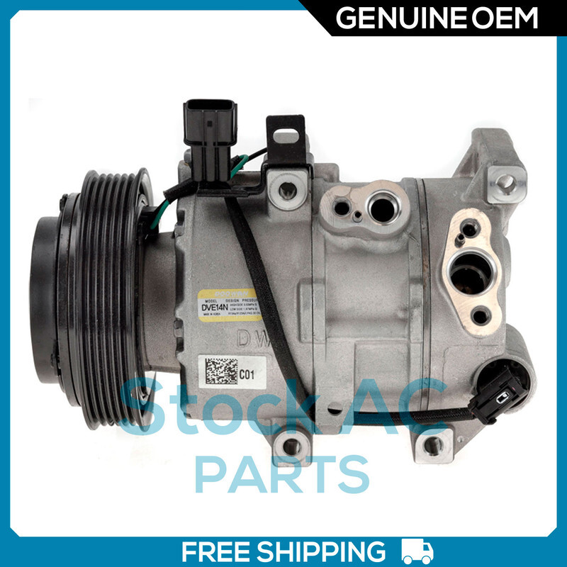 OEM New A/C Compressor for 2018-2021 Hyundai Kona OE# 97701-J9000 - Picture 1 of 11
