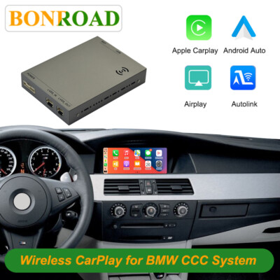 Wireless Apple CarPlay Android AUTO Decoder Box For BMW CCC 3/5/7 Series E60 E90