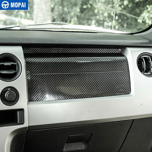 Co-pilot Dashbord Trim Cover Decor For Ford F150 Raptor 2009-2014 Carbon Fiber