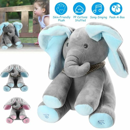 talking elephant baby toy