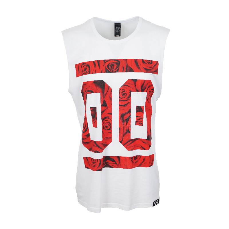 

БАКА CARRE MENS DEUX ZERO MUSCLE DROP TAIL TANK, White