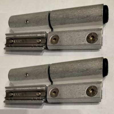 2 Pieces Savio Summa 1124.50 Color Grezzo Adjustable Hinge 2 Wings Aluminum
