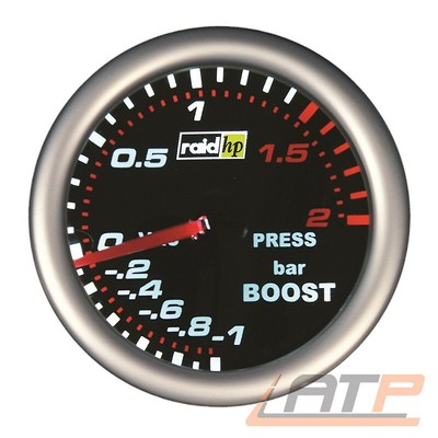 RAID HP NIGHT FLIGHT ZUSATZ INSTRUMENT LADEDRUCKANZEIGE ANZEIGE TURBOLADER 2 BAR