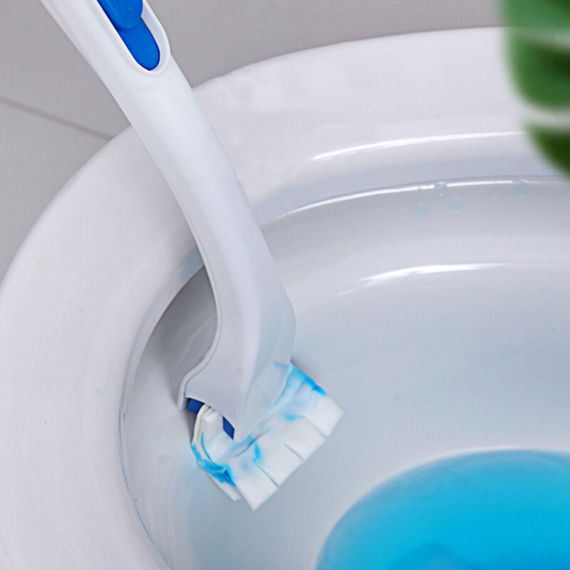 Cleaner Cleaning Brush Toilet Brush And Holder Set Cleaning Tool Replaceable FB