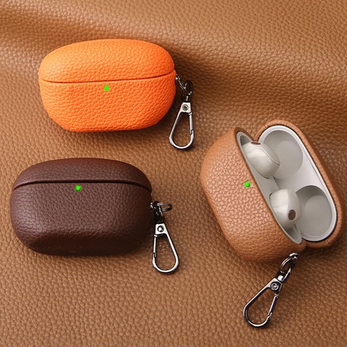 Buy Luxury Leather Case For Sony WF-1000XM5 Bluetooth Earphone
