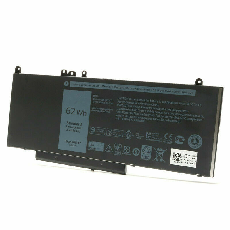 Oem 62wh 6mt4t Battery For Dell Latitude E5470 E5570 Wtg3t 7v69y Txf9m 79vrk Storepaperoomates Shop Cheapest Online Shop In Africa