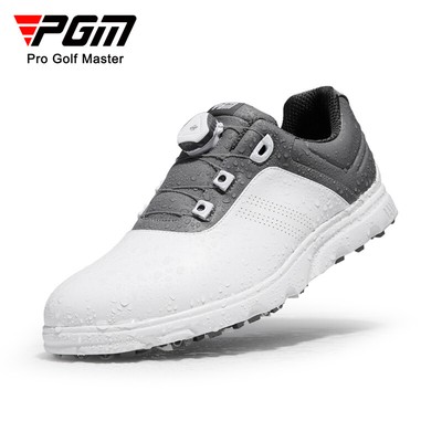 PGM Rotating Buckle Men Golf Shoes Waterproof Breathable Anti-slip Sport Sneaker