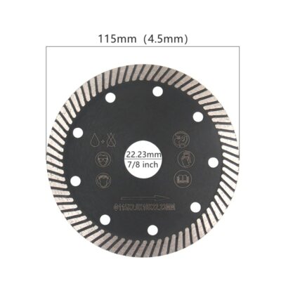4'' -9'' Porcelain Tile Turbo Diamond Dry Cutting Saw Blade/Disc Grinder Wheel