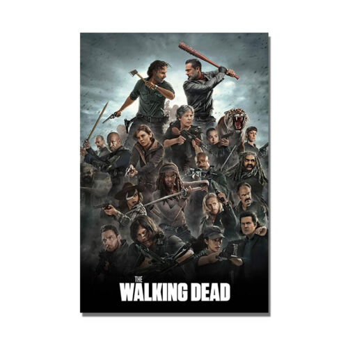 The Walking Dead Character Poster TV Series Art Painting High Quality Print