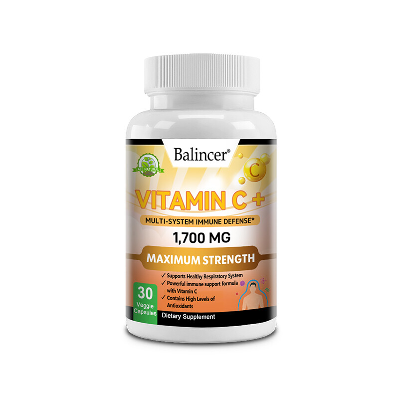 Vitamin C + Multisystem-Immunabwehr* 1700 Mg Hohe StÃ¤Rke