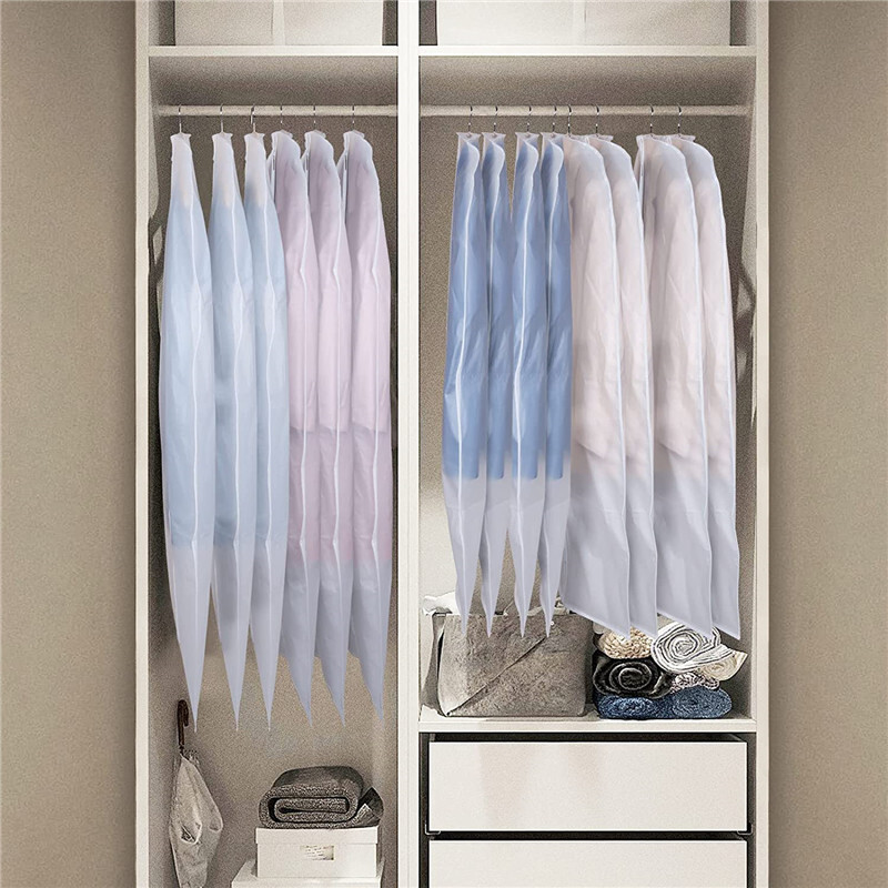 Garment Dust Cover Bag Suit Storage Zipper Dress Clothes Travel Coat Protector