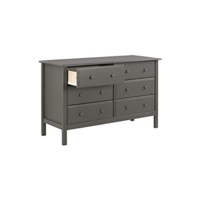 DaVinci Jayden 6-Drawer Double Wide Dresser, Slate 'DV-588 - Nursery (DaVinci)