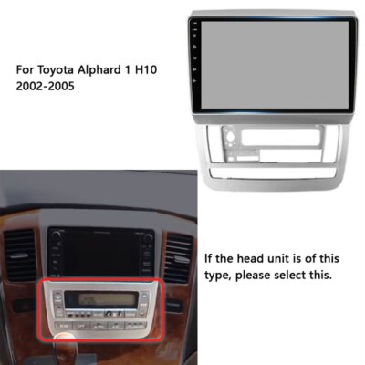 For Toyota Alphard 2002-2008 Android 12 Car Stereo Carplay GPS Navi Wifi Radio