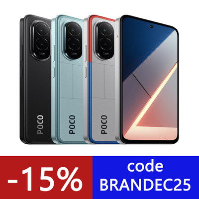 Xiaomi POCO M7 Smartphone 8GB+256GB NFC 144Hz 50MP 7000mAh 6,9” FHD+ Global