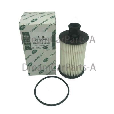 NEW Genuine OEM Jaguar Oil Filter Element 3.0L V6 5.0L V8 S/C C2D3670 C2D3670 US