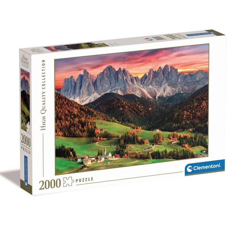 Clementoni Puzzle 2000 Teile Val Di Funes                                (32570)