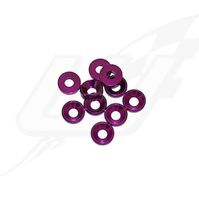 ES- MODELIX RACING S.L RONDELLA CONICA ALLUMINIO M3 VIOLA (10) - UR1501P