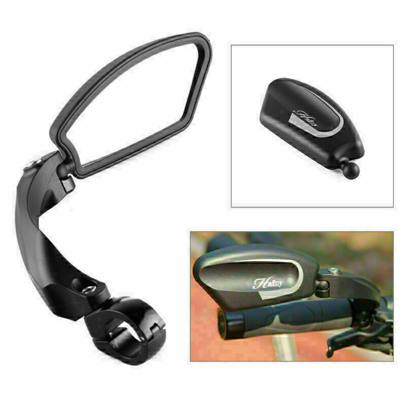 Hafny Handlebar Adjustable Bike Stainless Steel Mirror/Safe Rearview Mirror New