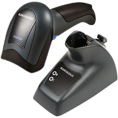 Datalogic Quickscan QM2430-BK-433K1 2D Wireless Handheld Barcode Scanner USB Kit