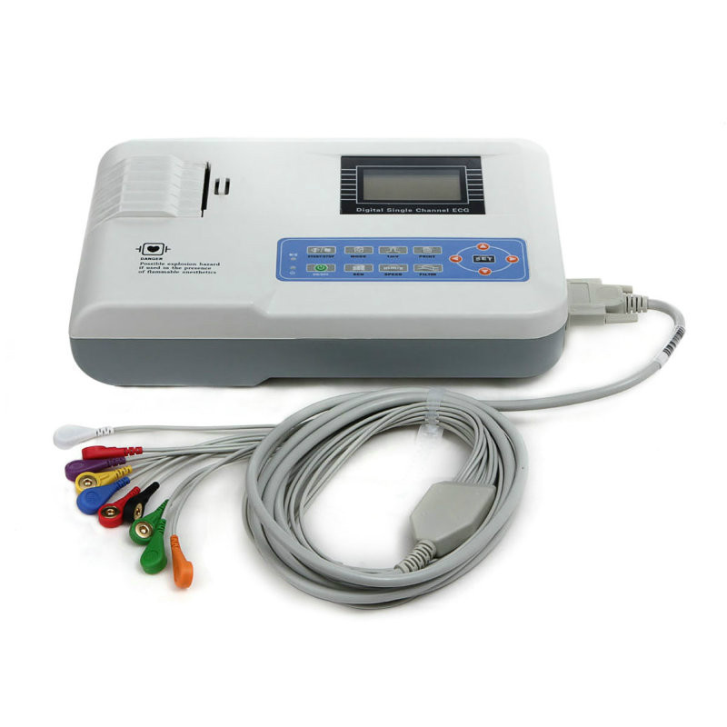 VET Portable ECG EKG Machine Digital one 1Channel Veterinary