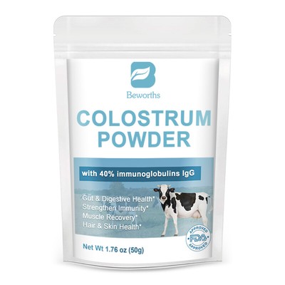 Colostrum Powder For Gut & Digestive Health Strengthen Immunity Hair Health