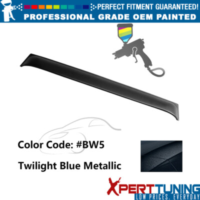 For 03-08 Nissan 350Z Coupe PP Painted #BW5 Twilight Blue Metallic Roof Spoiler
