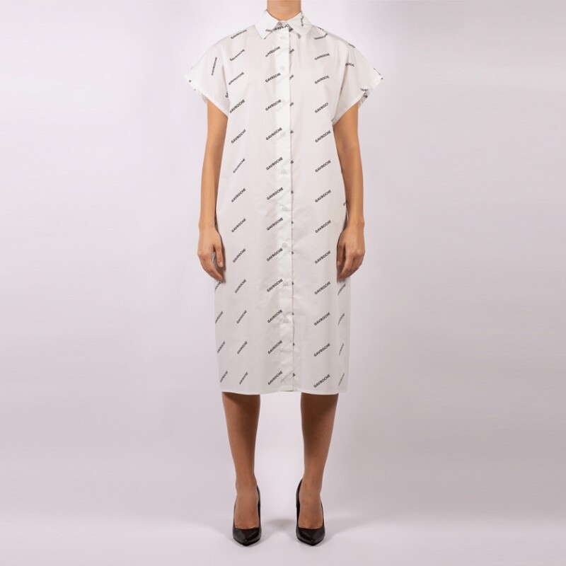 

Верхняя рубашка Long Woman GAVROCHE PARIS Suit Shirt 116 White Logoed, Белый