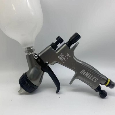 Grey Car Repair Spray Paint Gun TE20 1.3MM Nozzle HVLP Paint Tool for Devilbiss