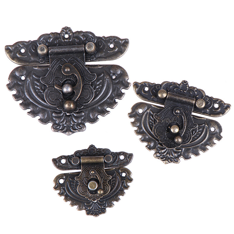 Antike Verschlüsse Fängt Haspen Massive Verschlussschnallen Agraffe Small L LTkj